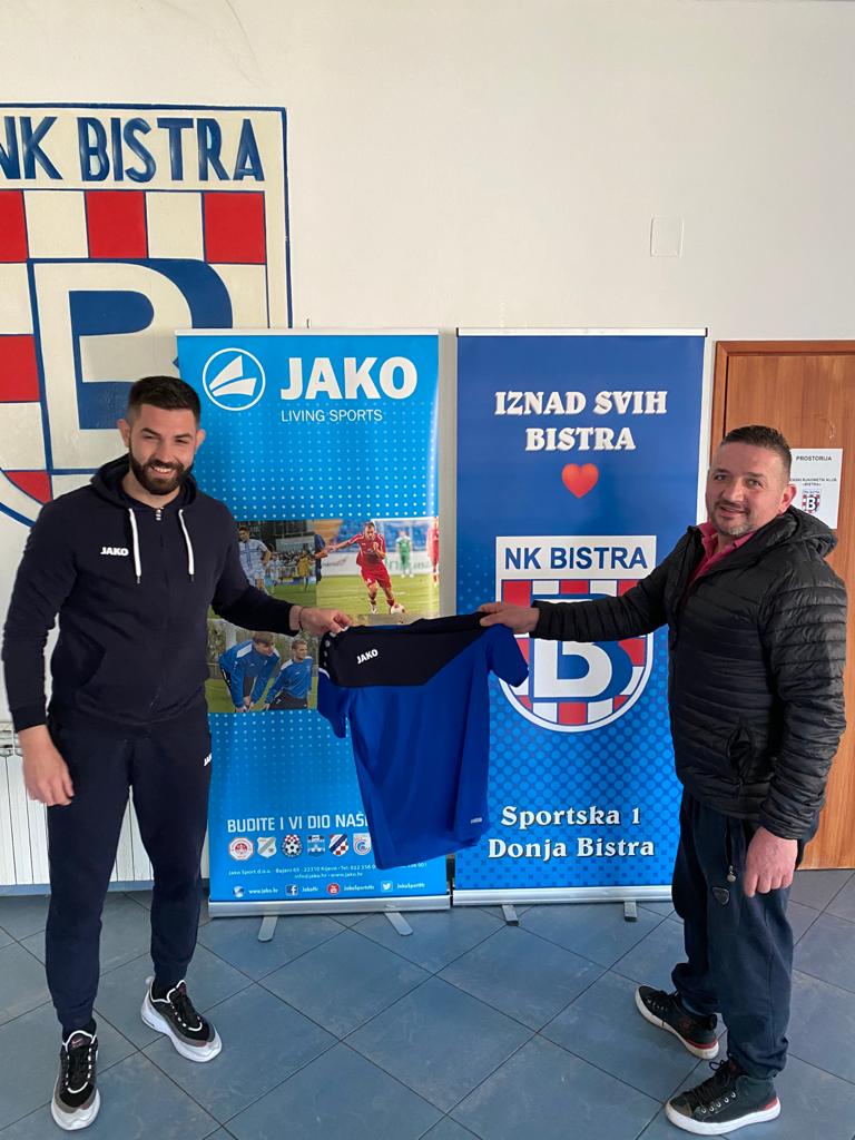 NK Bistra prezentira dres "Jako" opreme