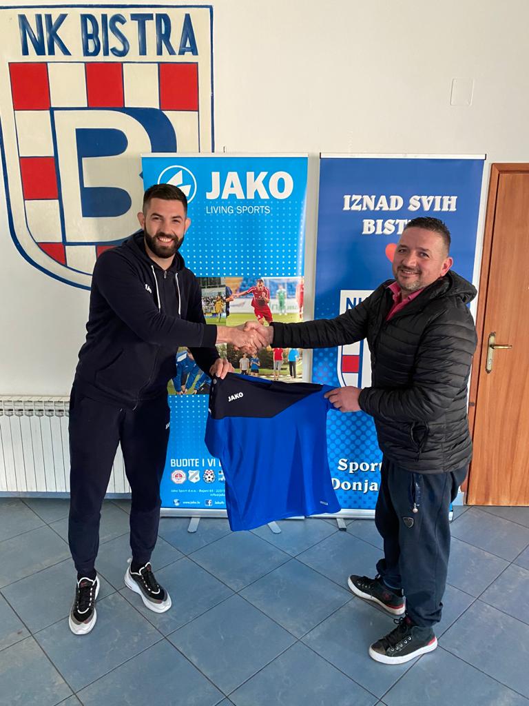 NK Bistra prezentira dres "Jako" opreme